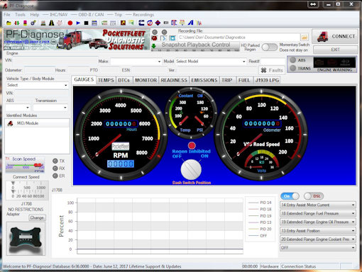 Dpf regeneration software obd2 test